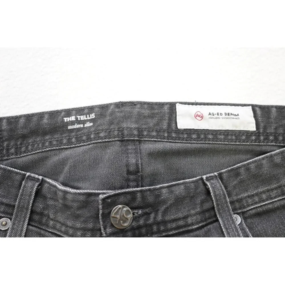 Adriano Goldschmied AG ED Jeans Telis Modern Slim Distressed Mens Size‎ 31 x 34
